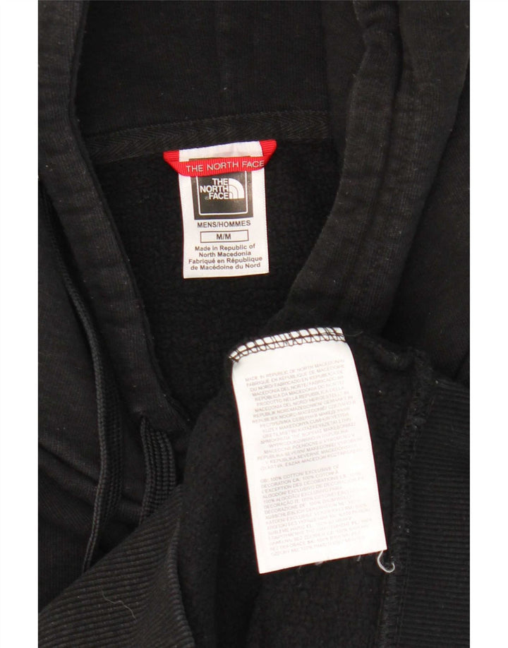 Felpa con cappuccio grafica da uomo The North Face, cotone nero medio