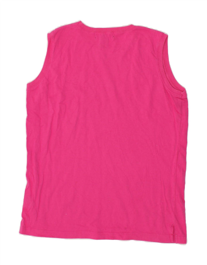 EDDIE BAUER Womens Vest Top UK 16 Large Pink Vintage Eddie Bauer and Second-Hand Eddie Bauer from Messina Hembry 
