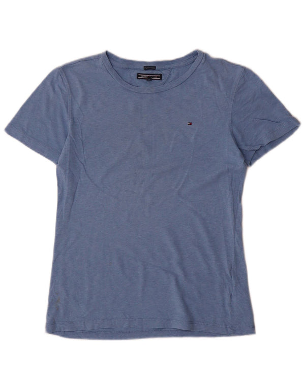 T-shirt da ragazzo Tommy Hilfiger Top 11-12 anni in cotone blu