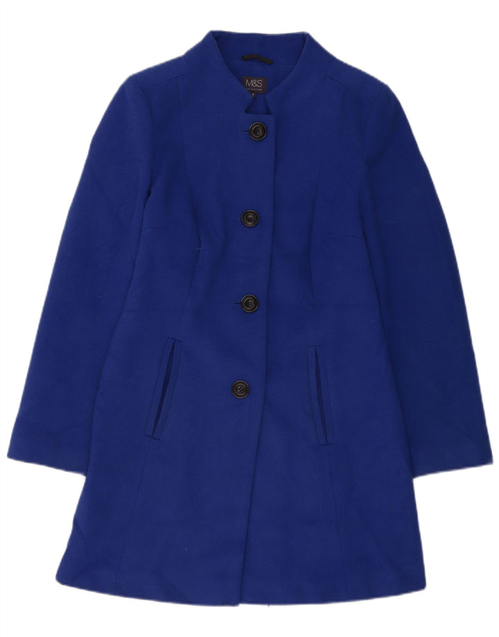 Soprabito da donna Marks & Spencer UK 8 piccolo poliestere blu