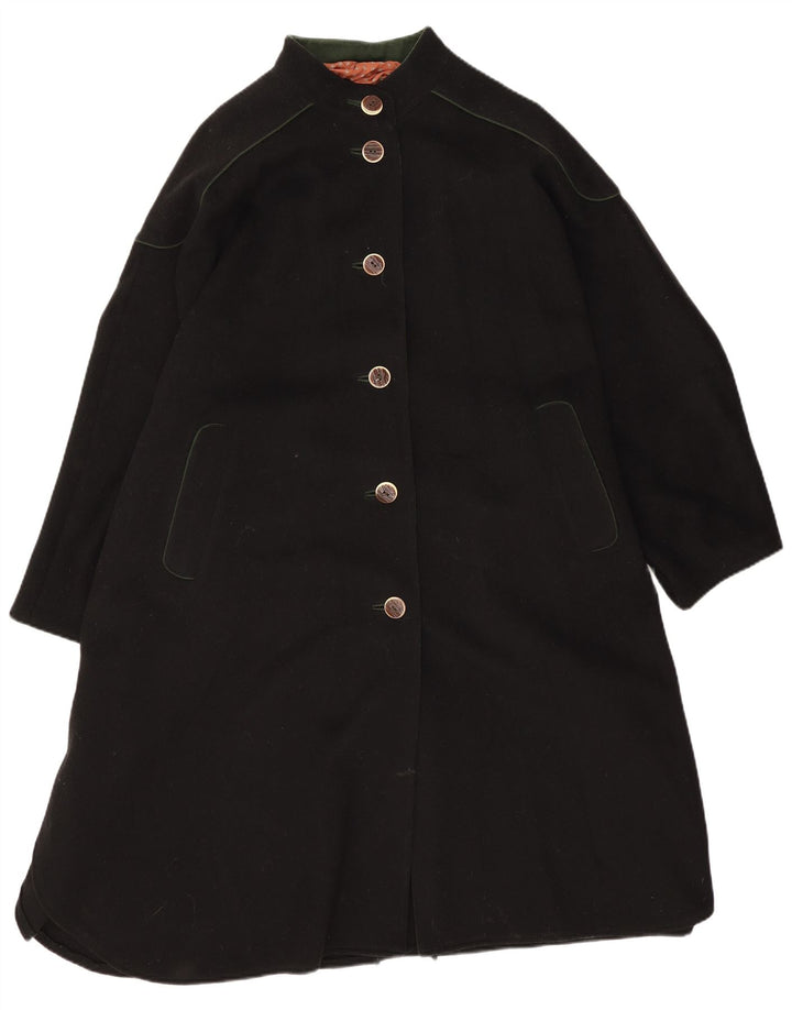 Cappotto poncho da donna Pischl taglia unica in lana nera