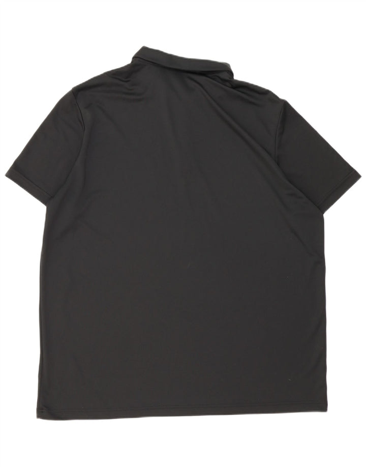 Polo Adidas Aeroready da uomo 2XL poliestere nero