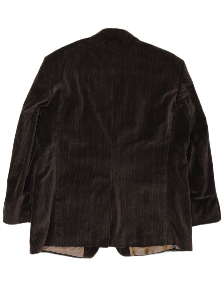 Bogart Giacca da uomo in velluto a coste a 2 bottoni UK 40 Large Marrone