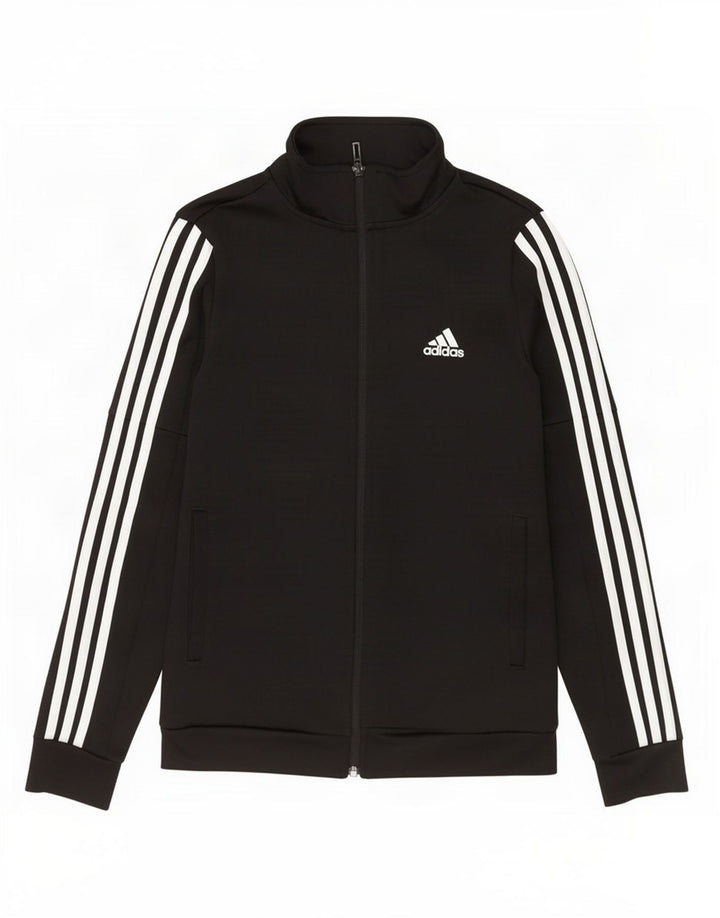 Giacca da tuta da donna Adidas UK 8/10 Small Poliestere nero