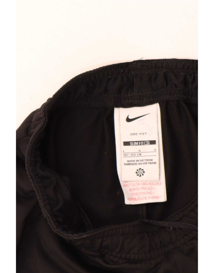 Pantaloni da tuta Nike da ragazzo Dri Fit Slim 12-13 anni Large Nero Poliestere