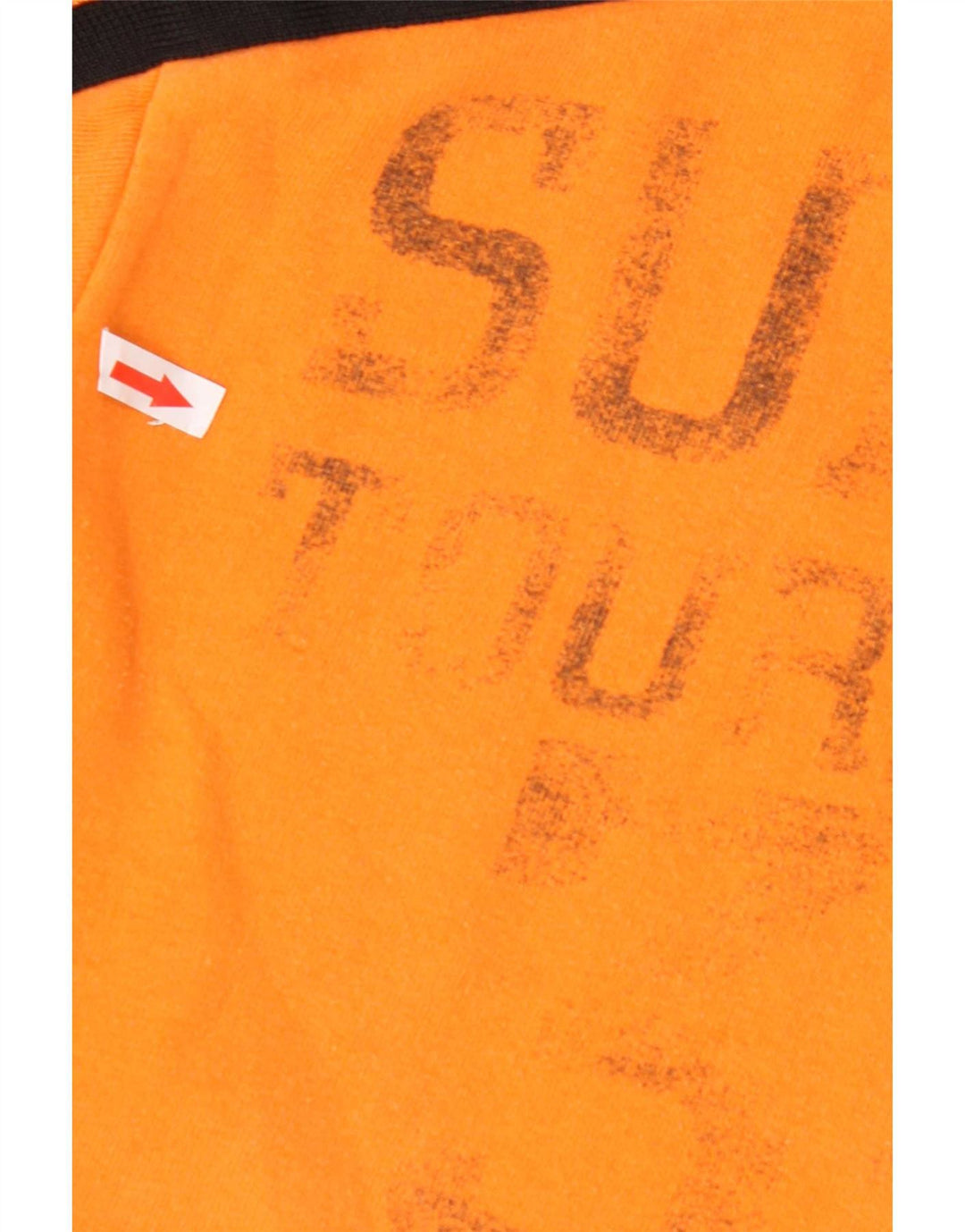 Giacca da tuta grafica da donna Lee UK 14 Blocco colore arancione medio