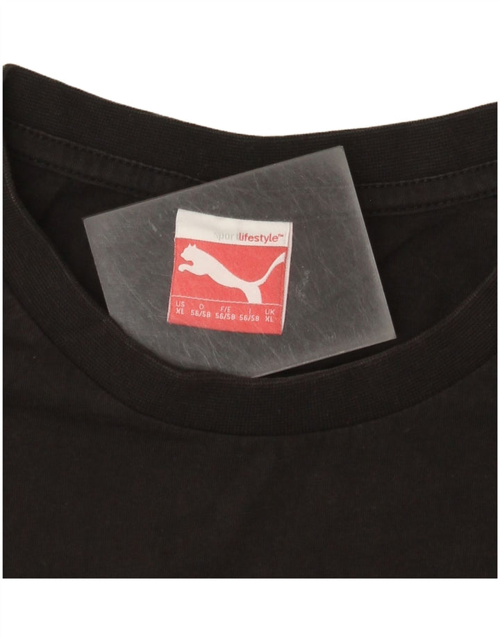 Maglia grafica da uomo Puma manica lunga XL nera