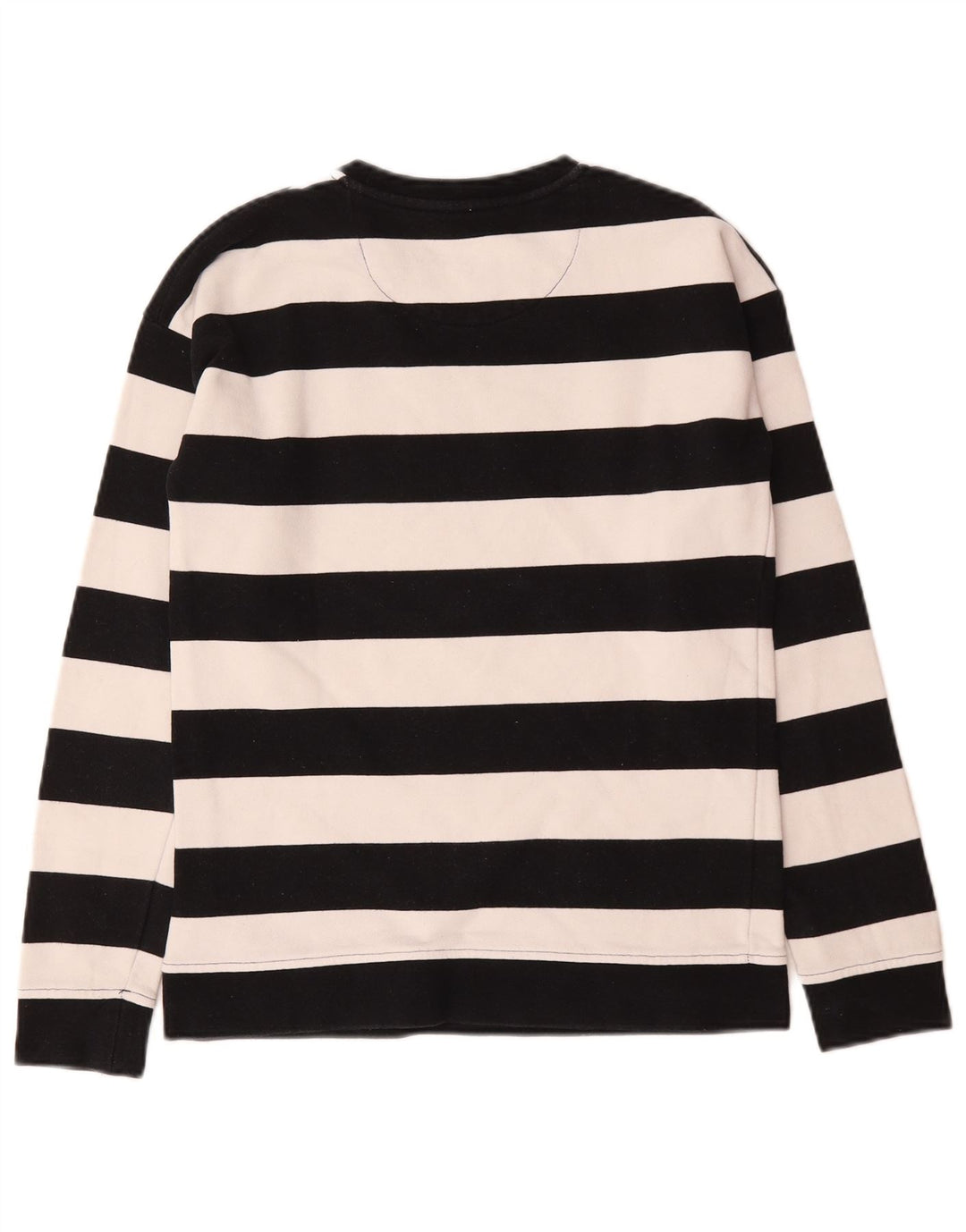 Vans Top da uomo con grafica Peanuts a maniche lunghe in cotone a righe nere