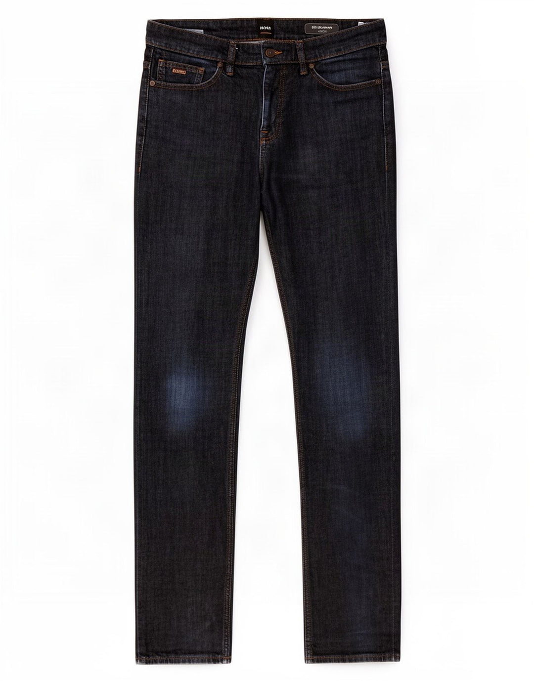 Jeans slim da uomo Delaware Hugo Boss W33 L34 cotone blu navy