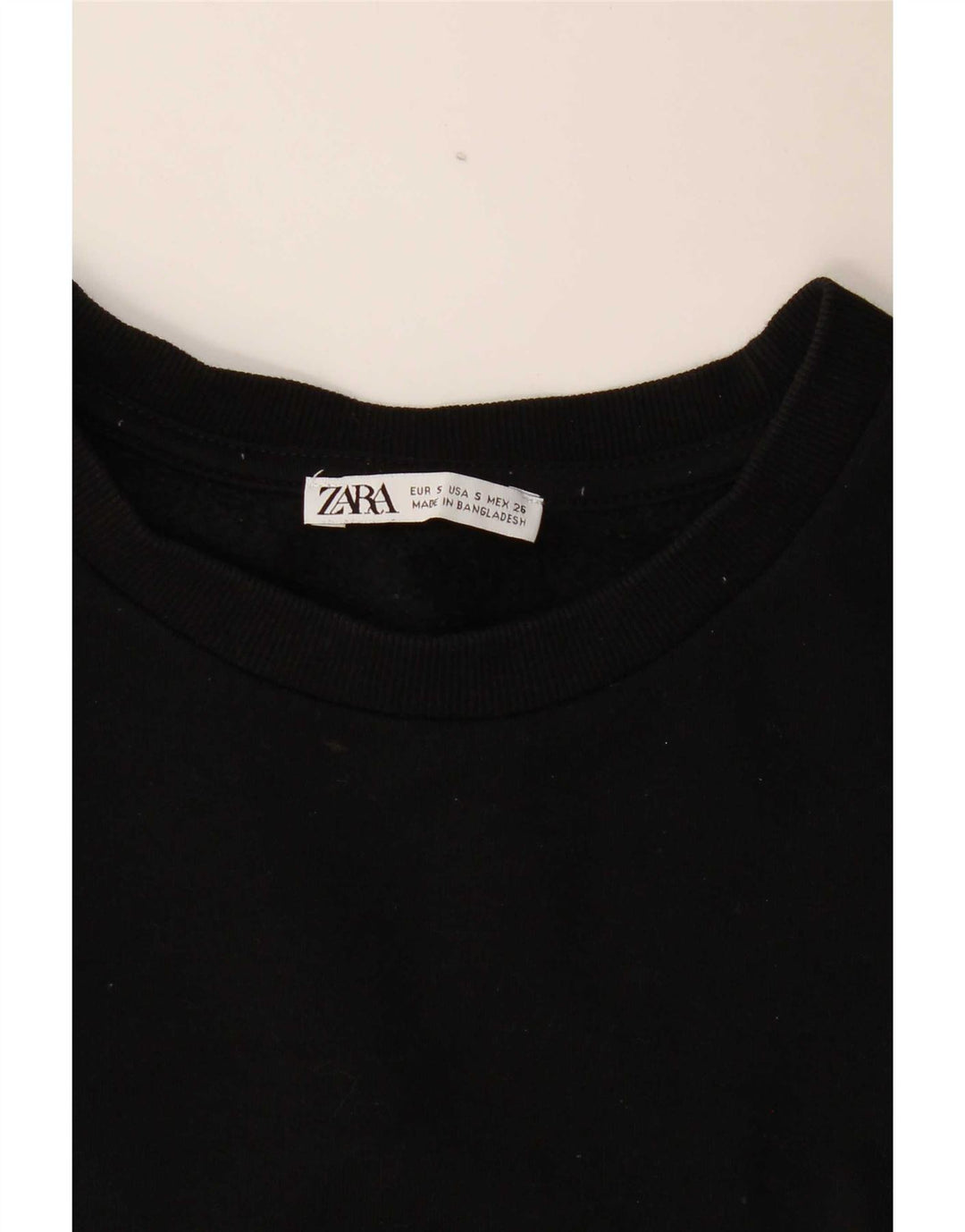 Felpa oversize da donna Zara UK 10 piccola nera