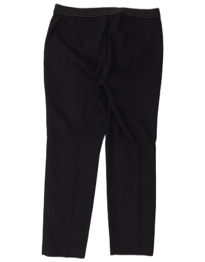 Pantaloni slim da donna Zara XL W32 L28 Blu navy