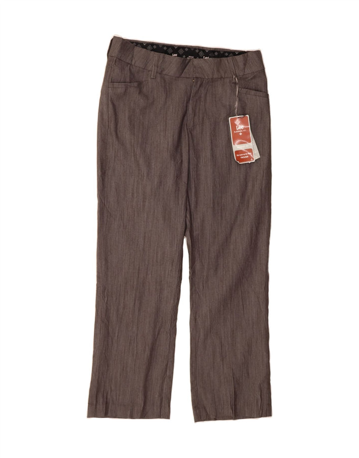 LEE Womens Platinum Label Casual Trousers US 12 Large W32 L30 Grey Vintage Lee and Second-Hand Lee from Messina Hembry 