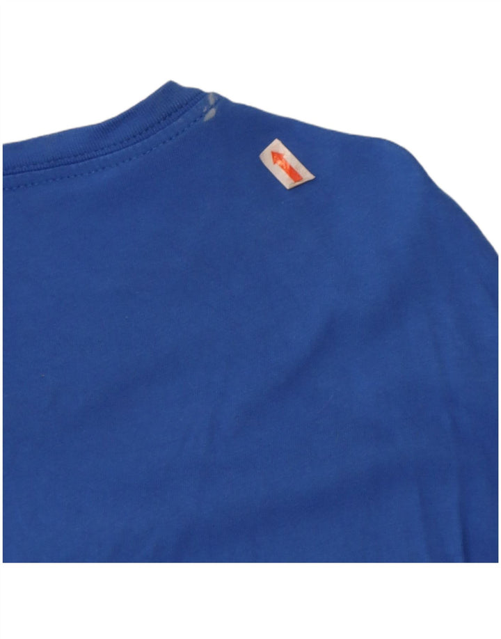 T-shirt Nike da uomo dal taglio atletico, taglia grande, in cotone blu