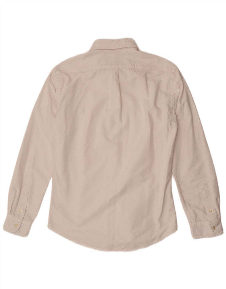 Camicia slim fit da uomo Ralph Lauren bianca media