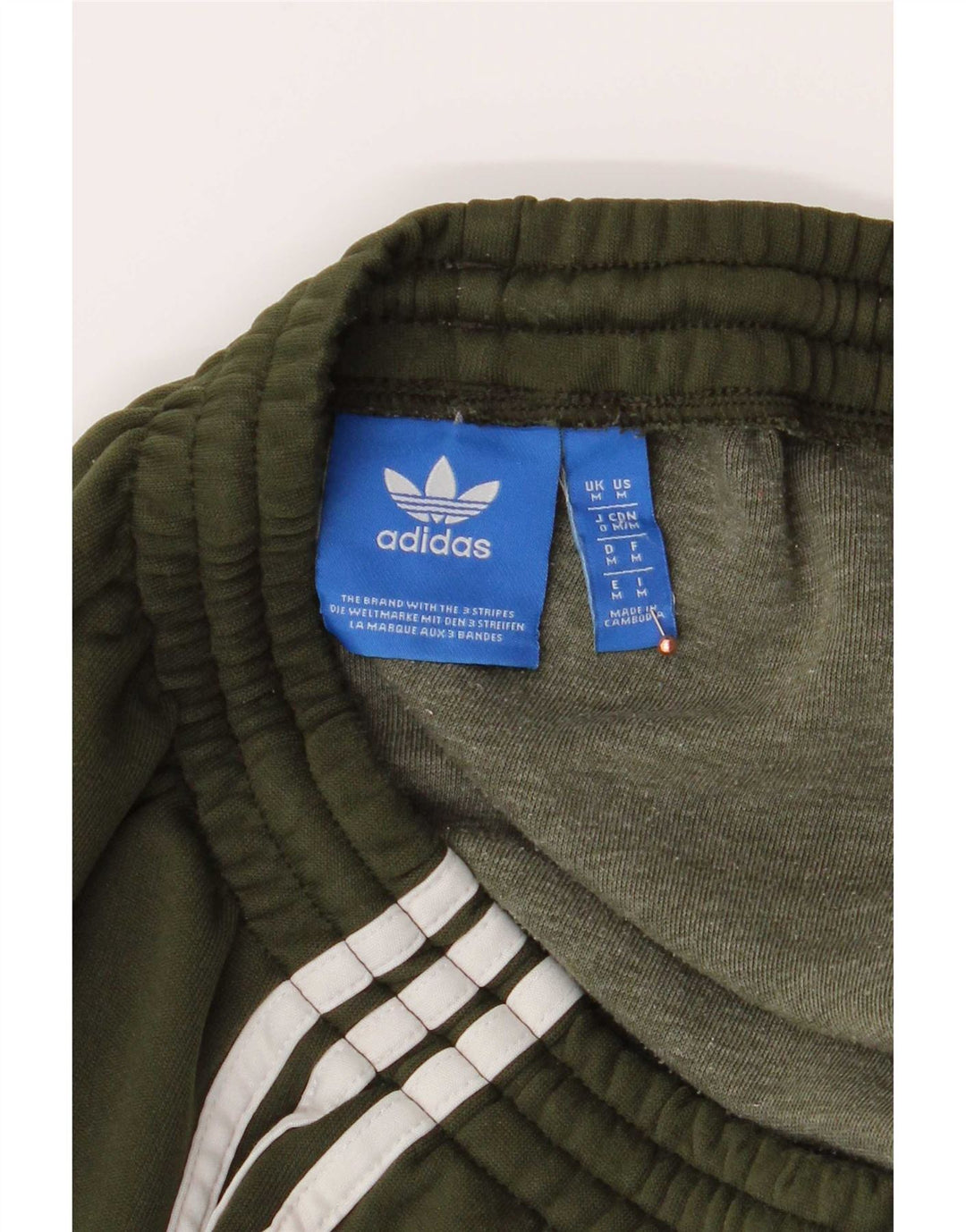 Pantaloni da tuta da uomo Adidas Joggers in poliestere verde medio