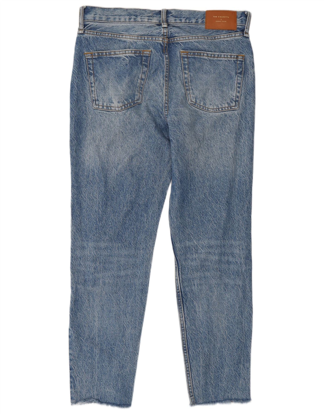 Jeans slim da donna Zara EU 38 Small W28 L28 Cotone blu