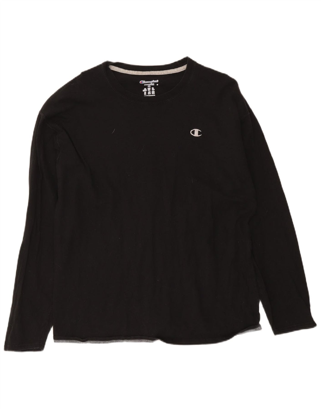 Maglia a maniche lunghe da uomo Champion XL Nera