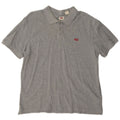 Polo Levi's da uomo grande in cotone grigio