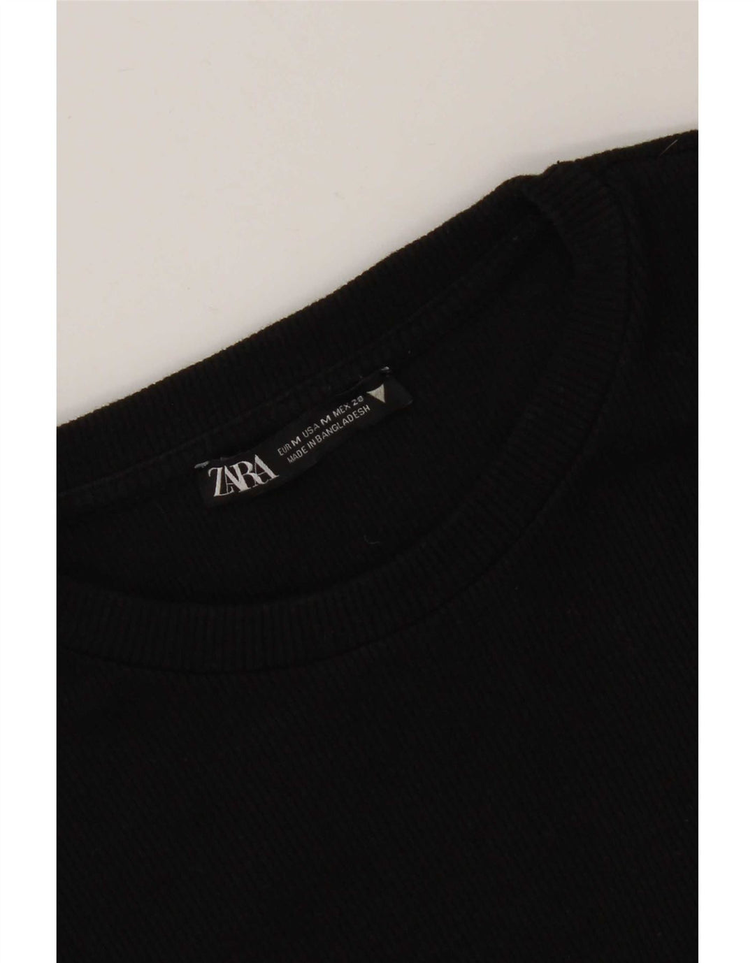Abito maglione Zara da donna UK 12 medio nero