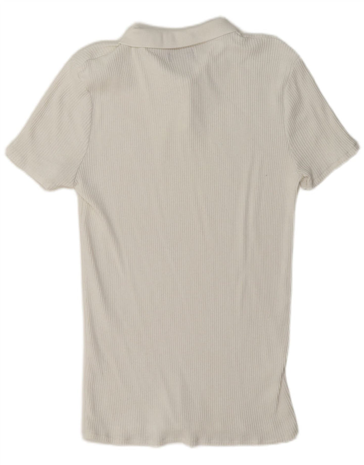 Polo Zara da uomo XL bianca