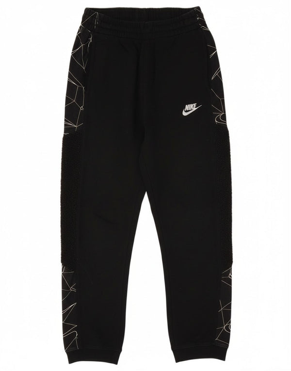 Pantaloni da tuta da ragazzo Nike Joggers 12-13 anni Large Nero geometrico