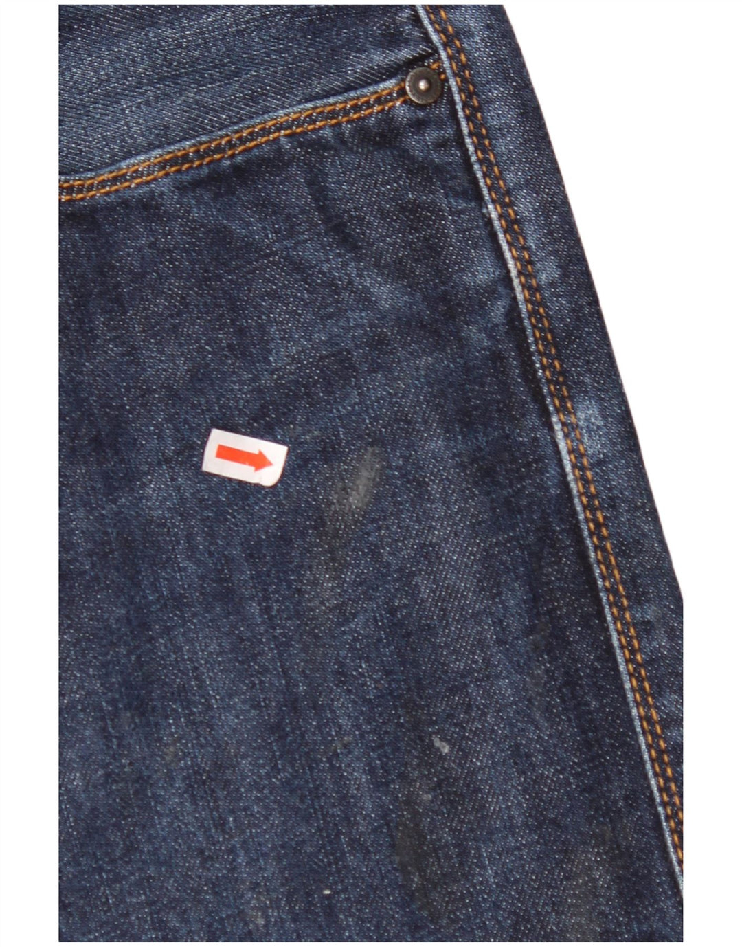 Jeans dritti da uomo GANT W33 L34 Blu Navy