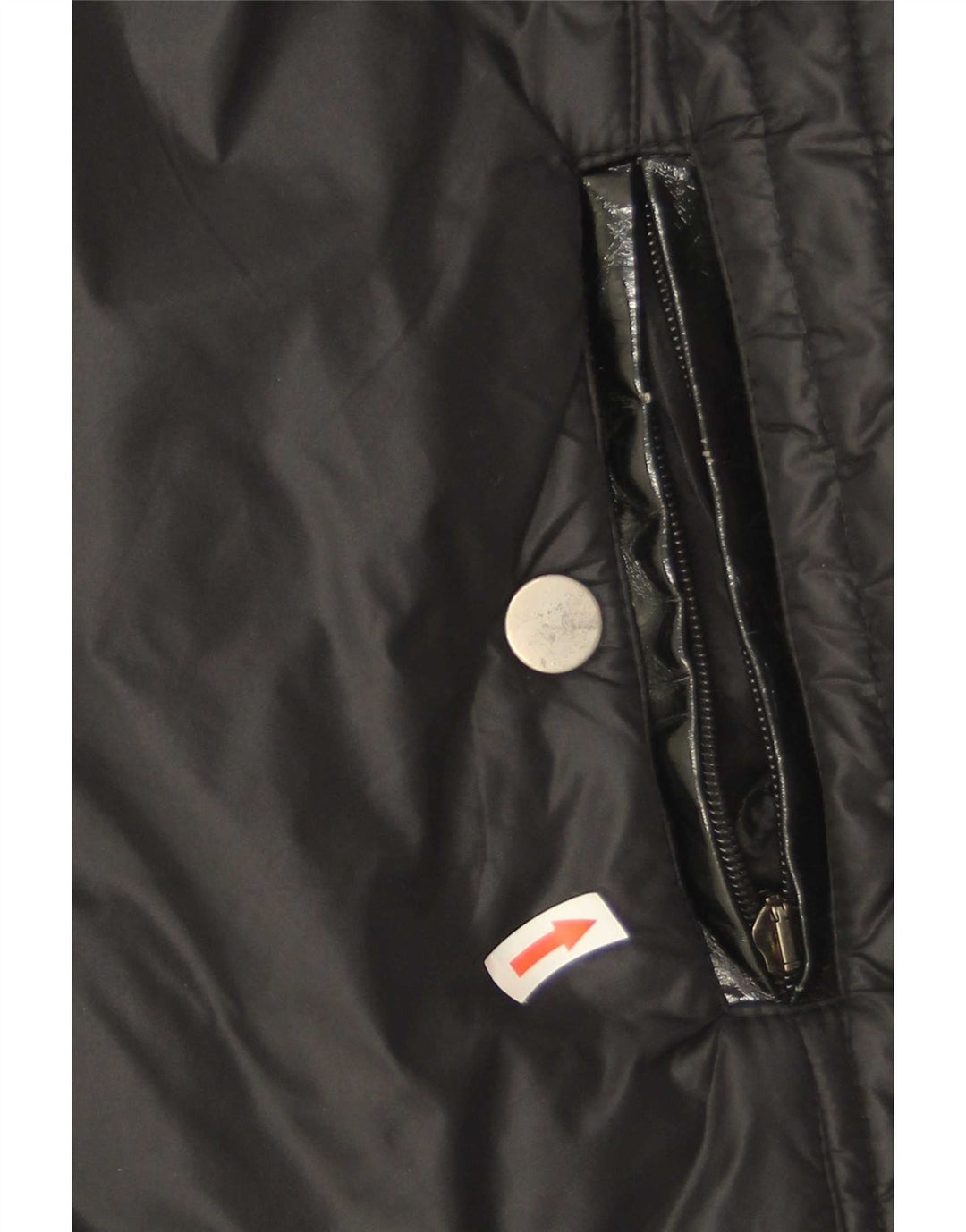 Cappotto imbottito da donna Fiorella Rubino UK 20 2XL Poliammide nero