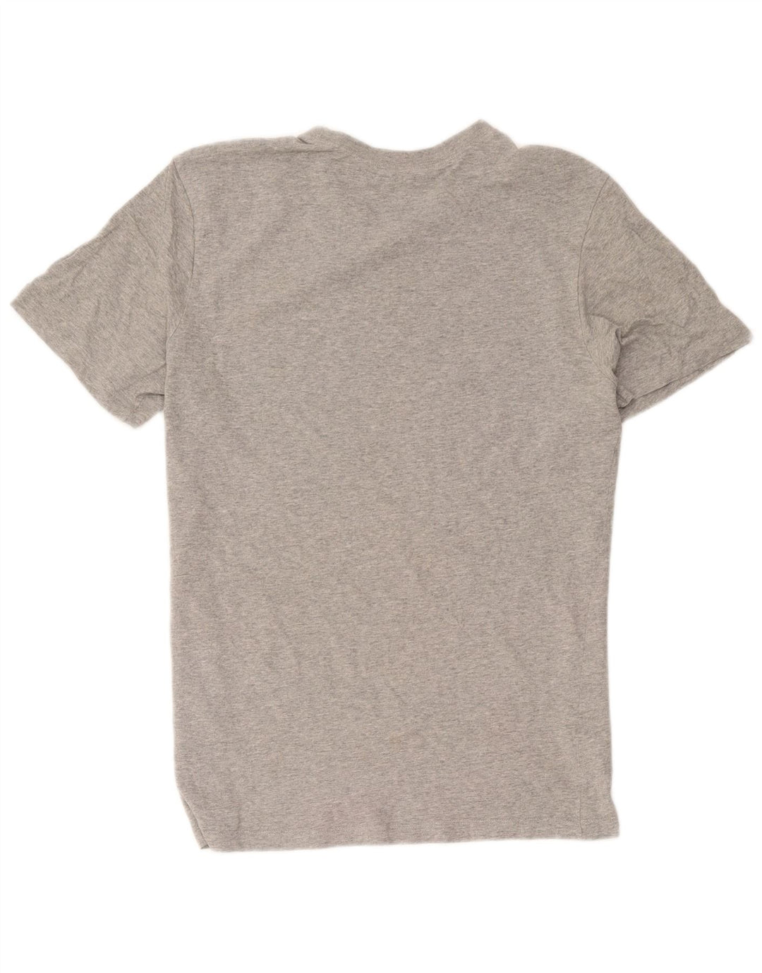 T-shirt grafica da uomo Nike Top grande in cotone grigio