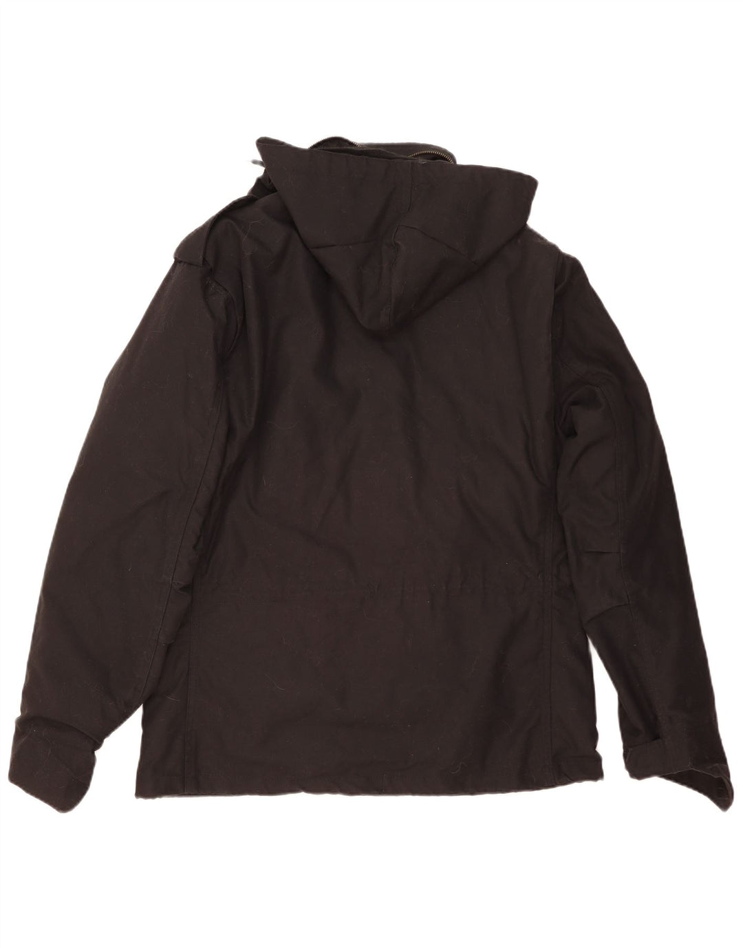 Giacca pratica da uomo con cappuccio Brandit UK 40 grande poliestere nero