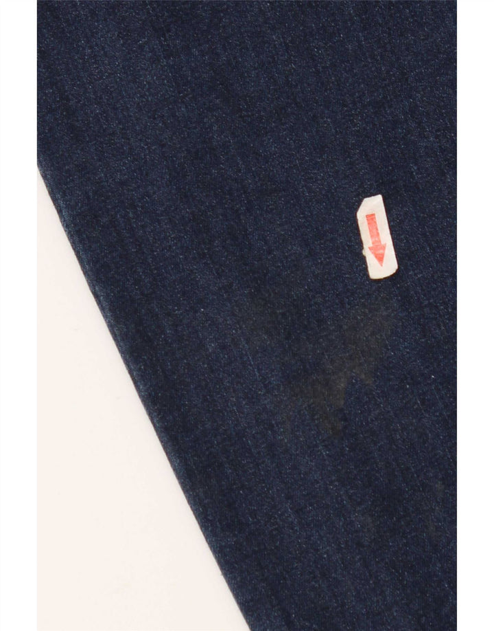 Jeans dritti Marion da donna Lee W32 L33 cotone blu navy