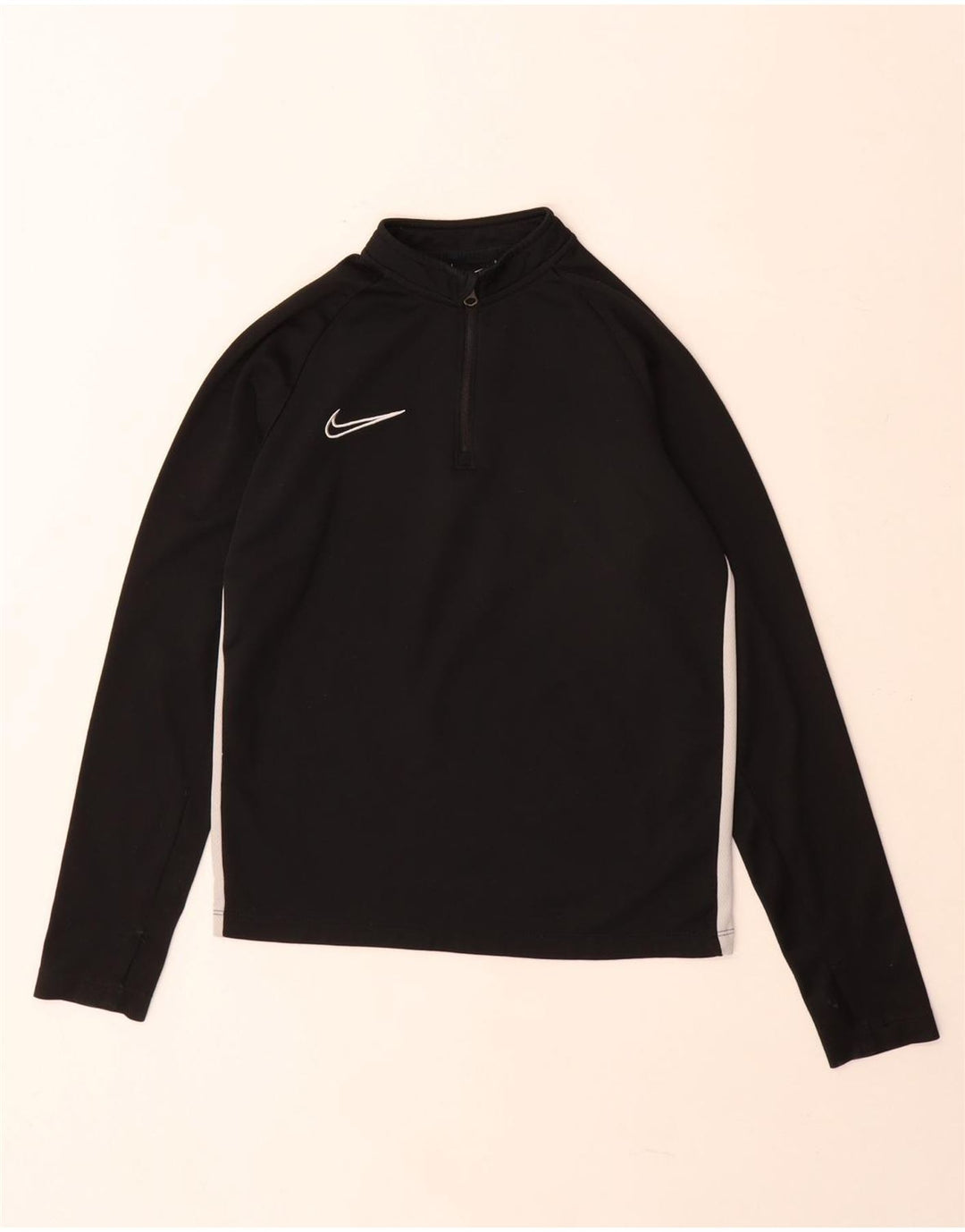Felpa Nike Ragazzi Dri Fit Felpa 10-11 anni Medium Black Colourblock
