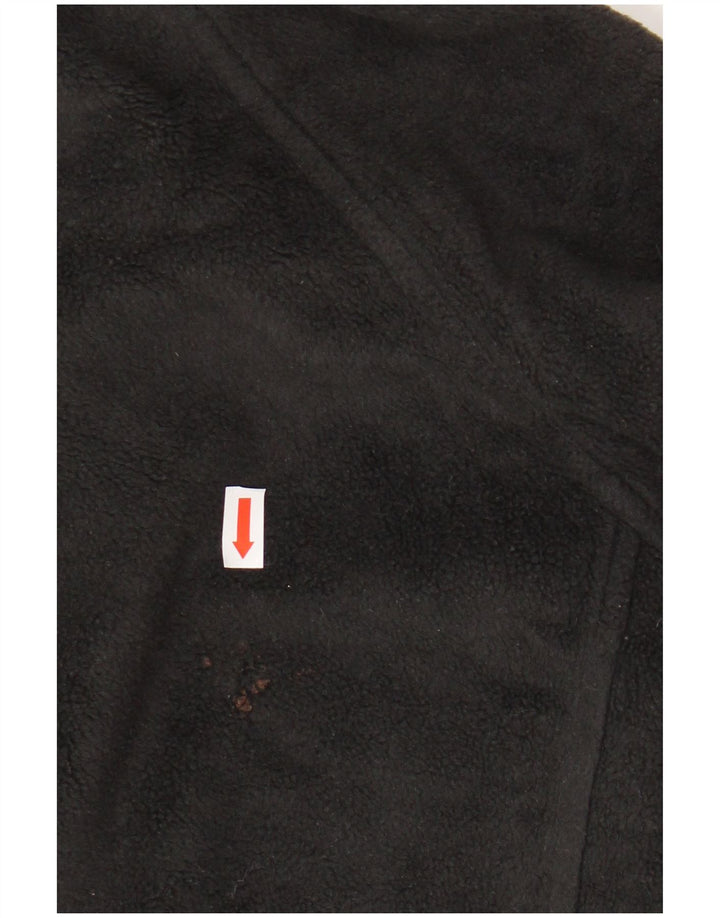 COLUMBIA Womens Omni-Heat Fleece Jacket UK 14 Medium Black Polyester