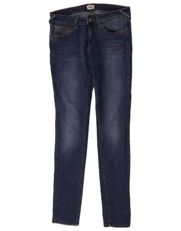Jeans skinny da donna Tommy Hilfiger W31 L32 cotone blu
