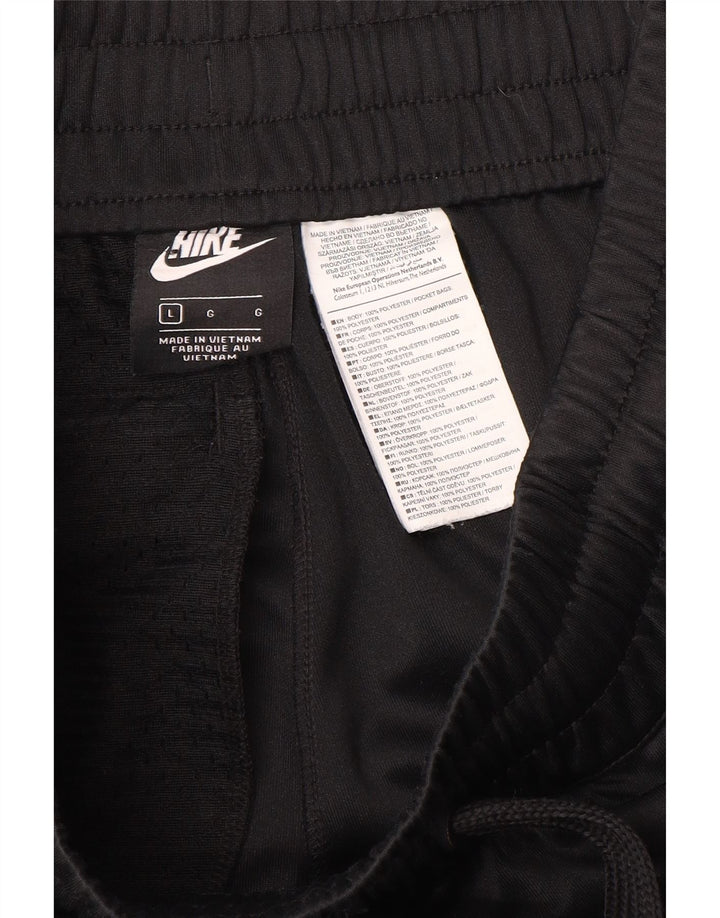 Pantaloni da tuta da uomo Nike Joggers grandi neri in poliestere
