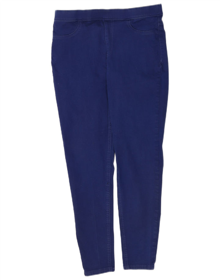 Jeans Jeggings regolari da donna Marks & Spencer UK 14 Large W32 L27 Blu