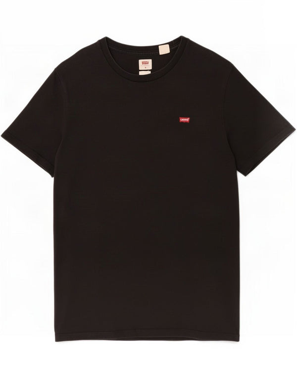 T-shirt standard da uomo Levi's Top in cotone nero medio