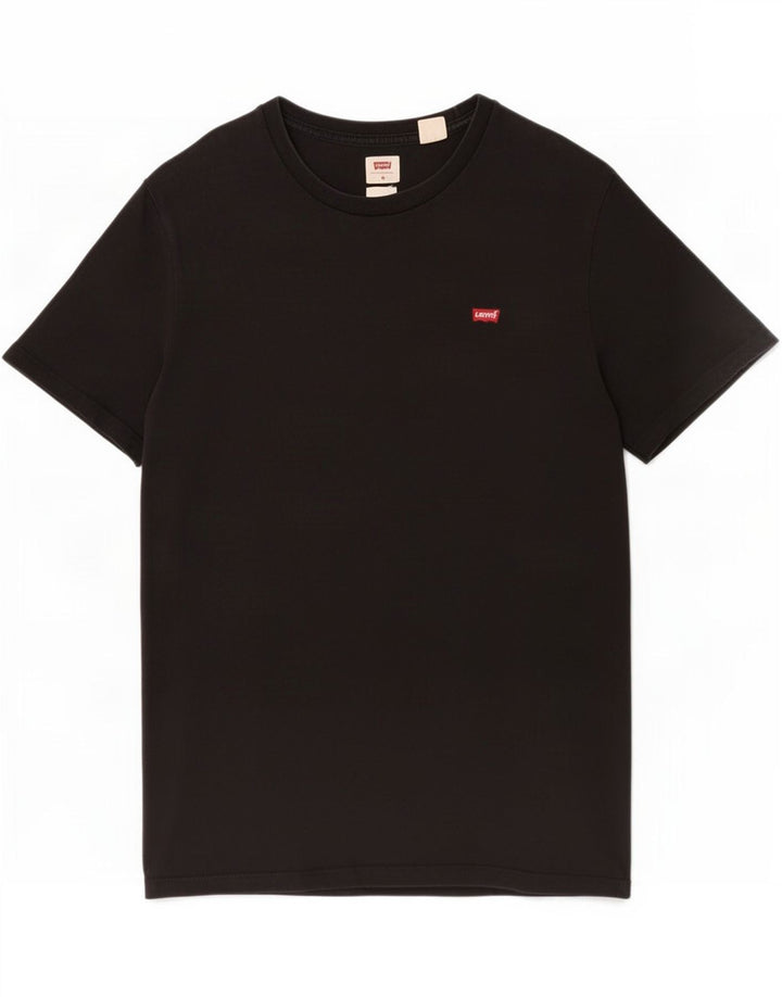 T-shirt standard da uomo Levi's Top in cotone nero medio