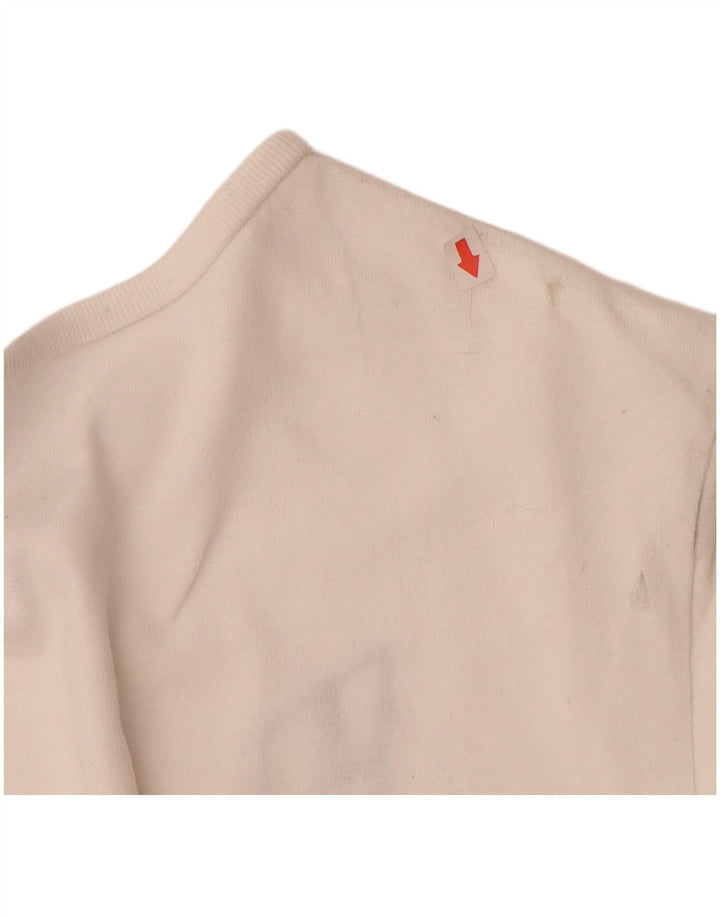 T-shirt grafica per bambina BENETTON 11-12 anni 2XL cotone bianco