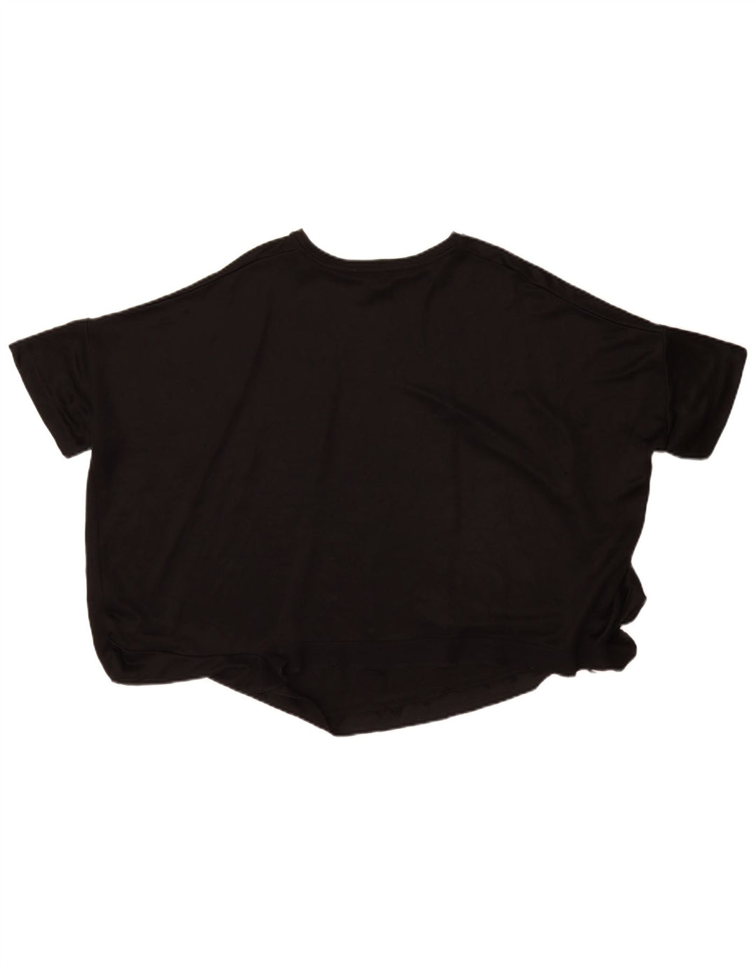 T-shirt oversize da donna Cos UK 14 viscosa nera media