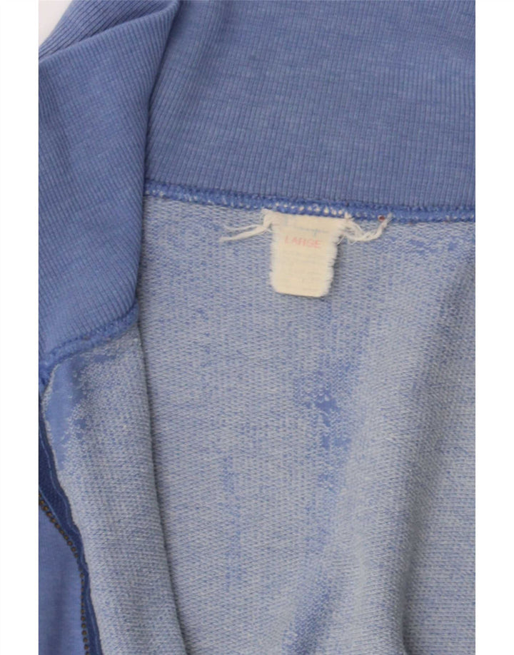 Giacca da ginnastica oversize con grafica Champion da donna UK 16 Large Blu