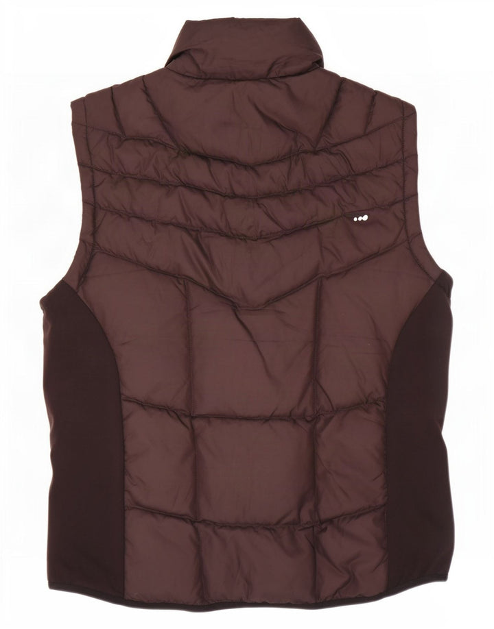 Gilet imbottito da uomo Wed Ze UK 38 Poliammide color block marrone medio