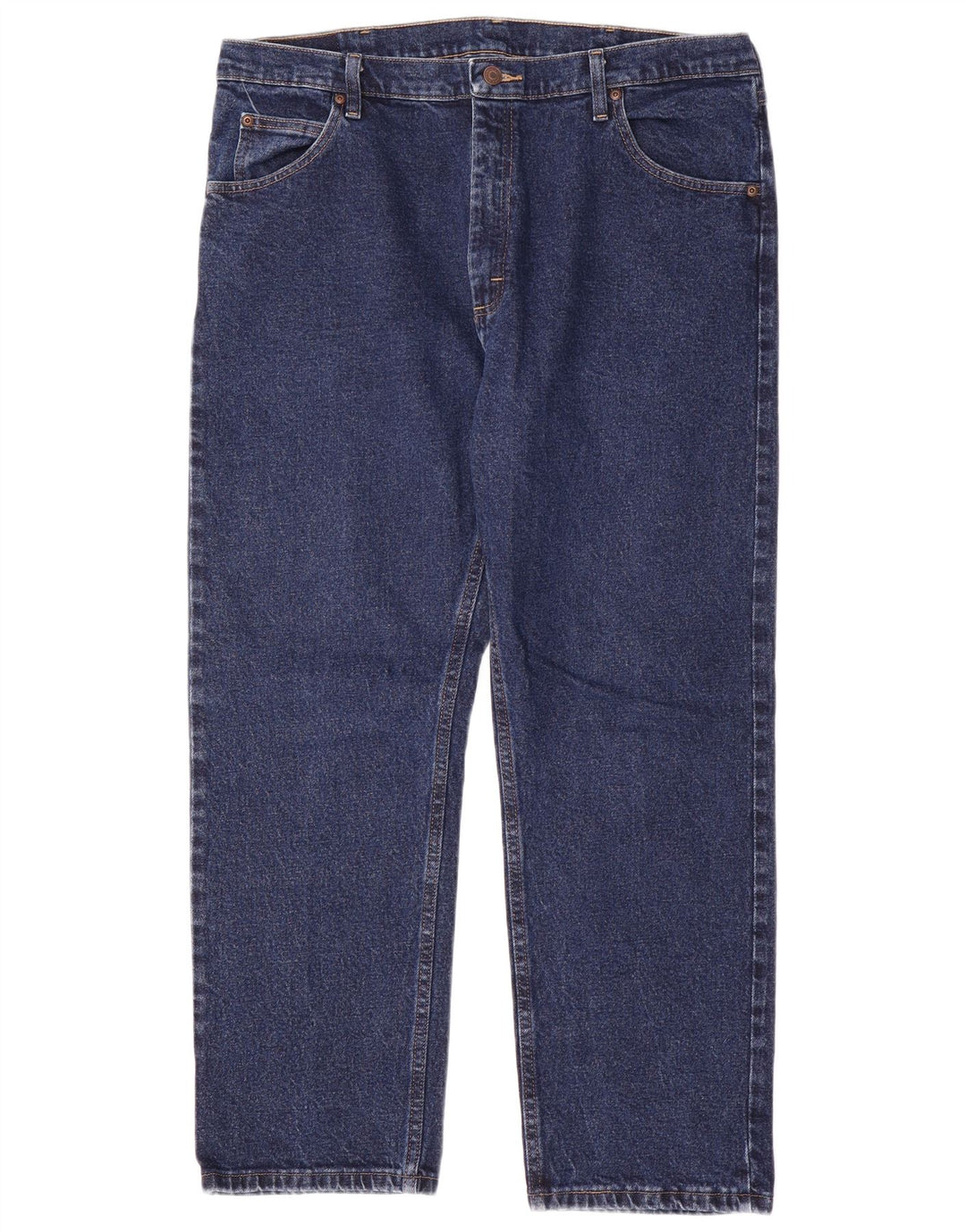 Jeans dritti da uomo Wrangler W38 L29 cotone blu