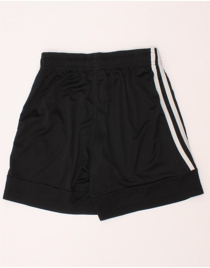Pantaloncini sportivi Adidas da ragazzo 11-12 anni in poliestere nero