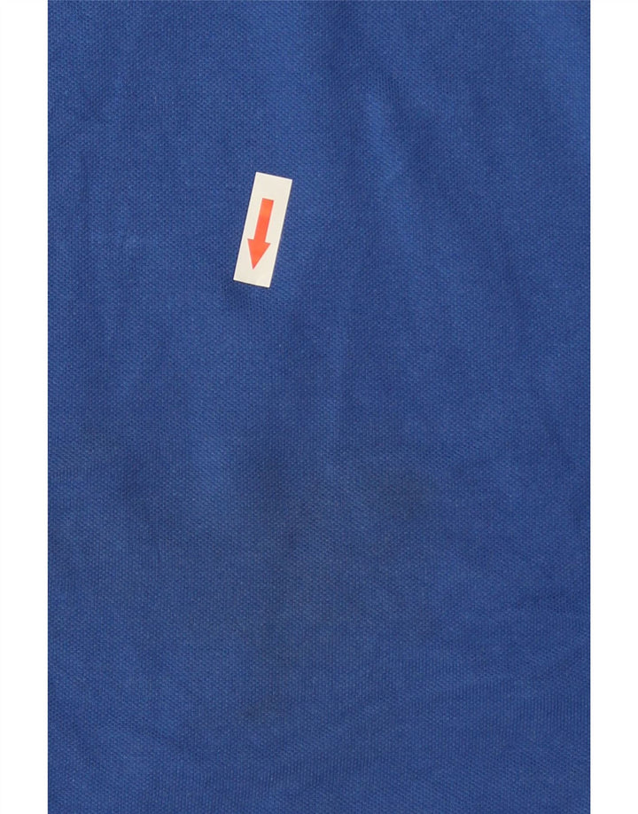 Polo Kappa da uomo blu medio