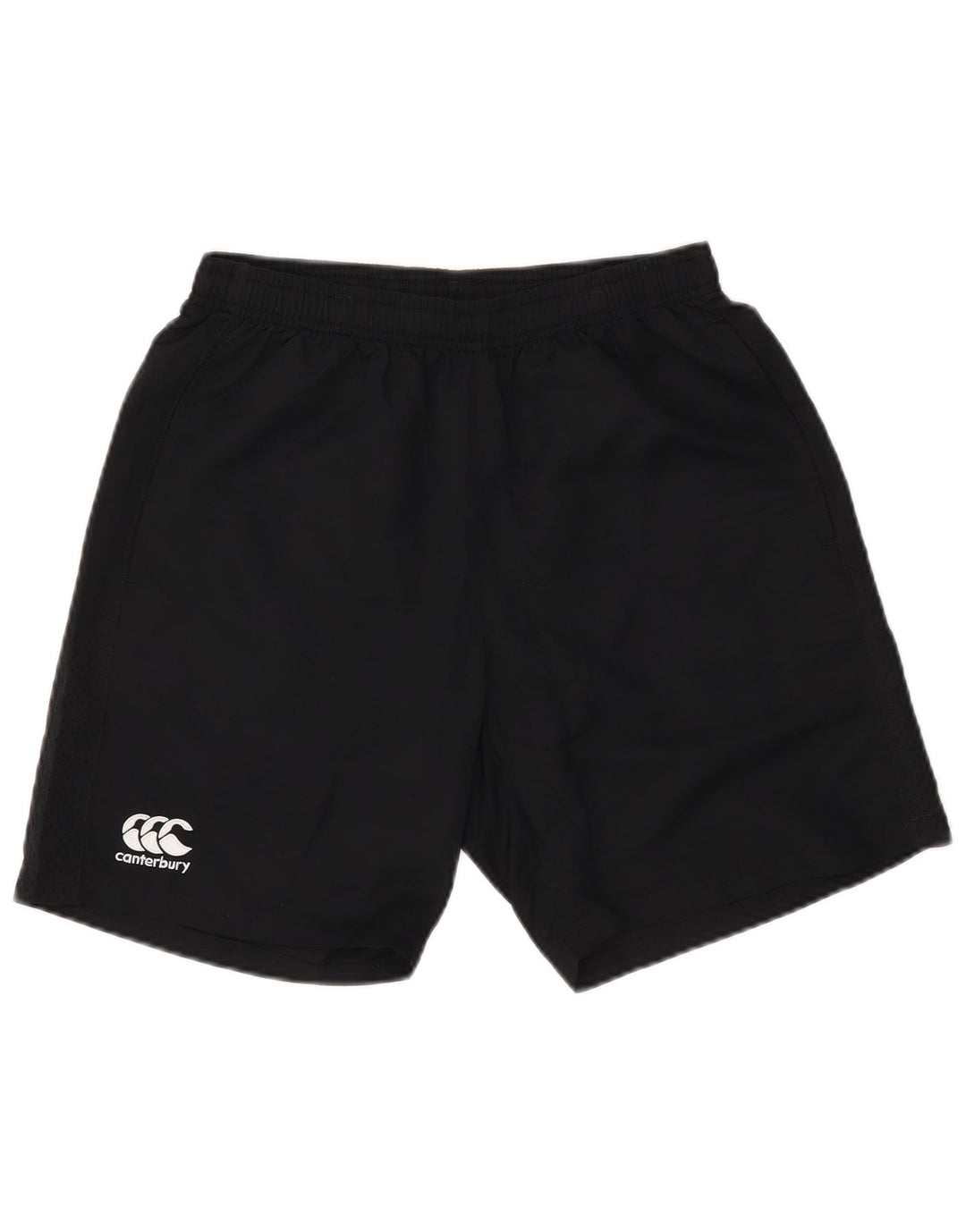 Pantaloncini sportivi da uomo Canterbury medio nero in poliestere