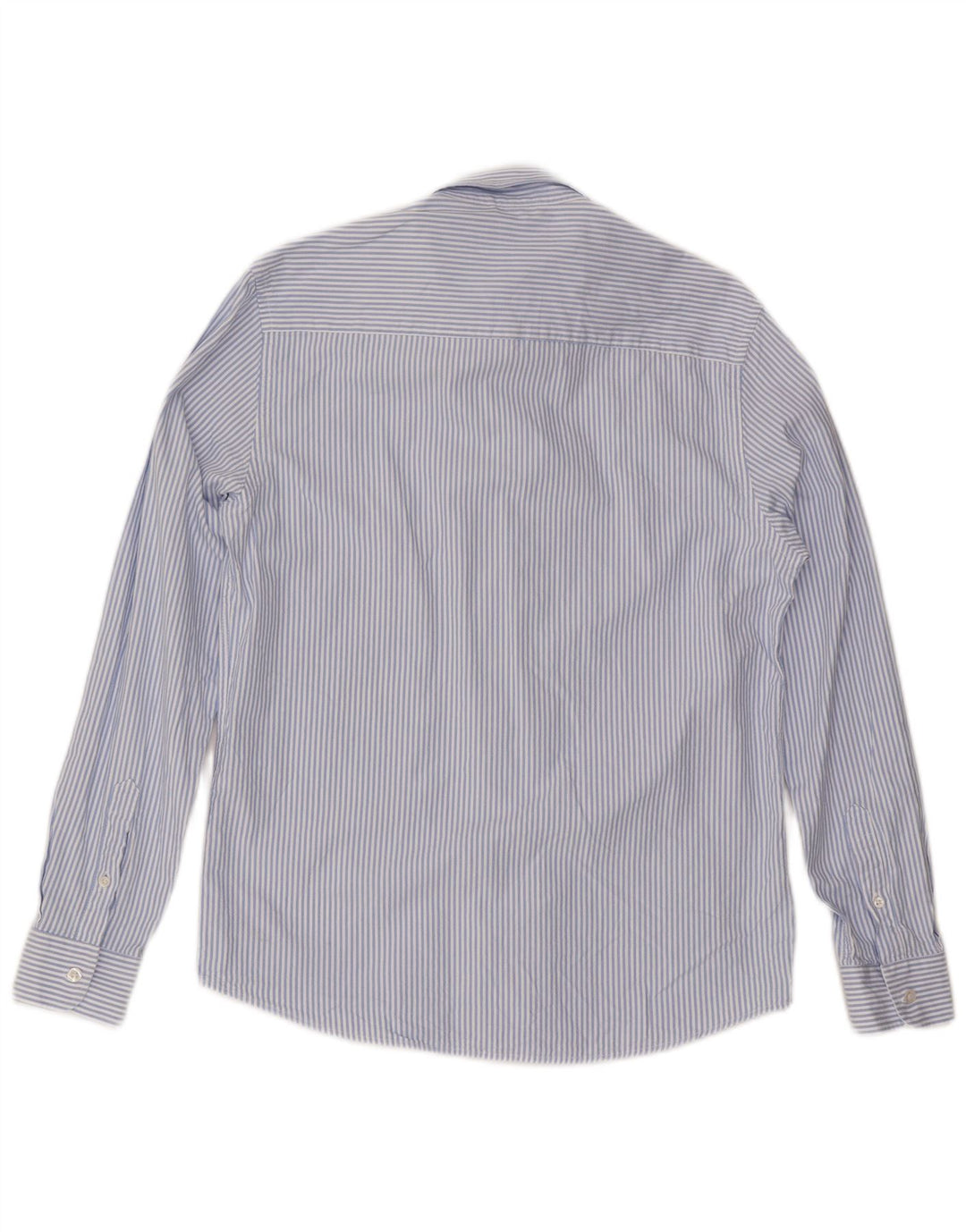 Camicia da uomo North Sails Small in cotone gessato blu