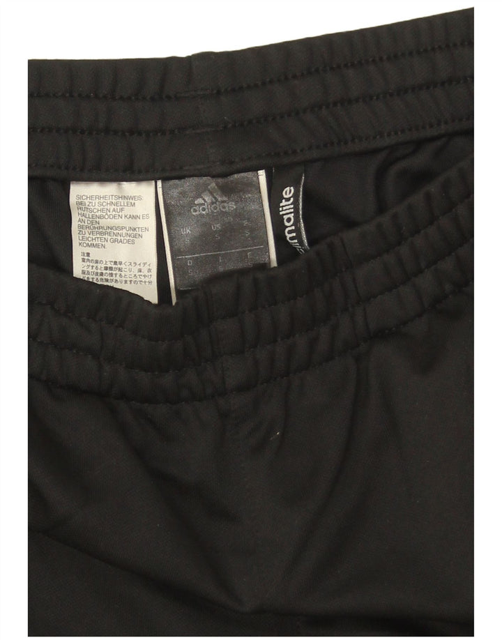 ADIDAS Mens Climalite Tracksuit Trousers Small  Black Polyester