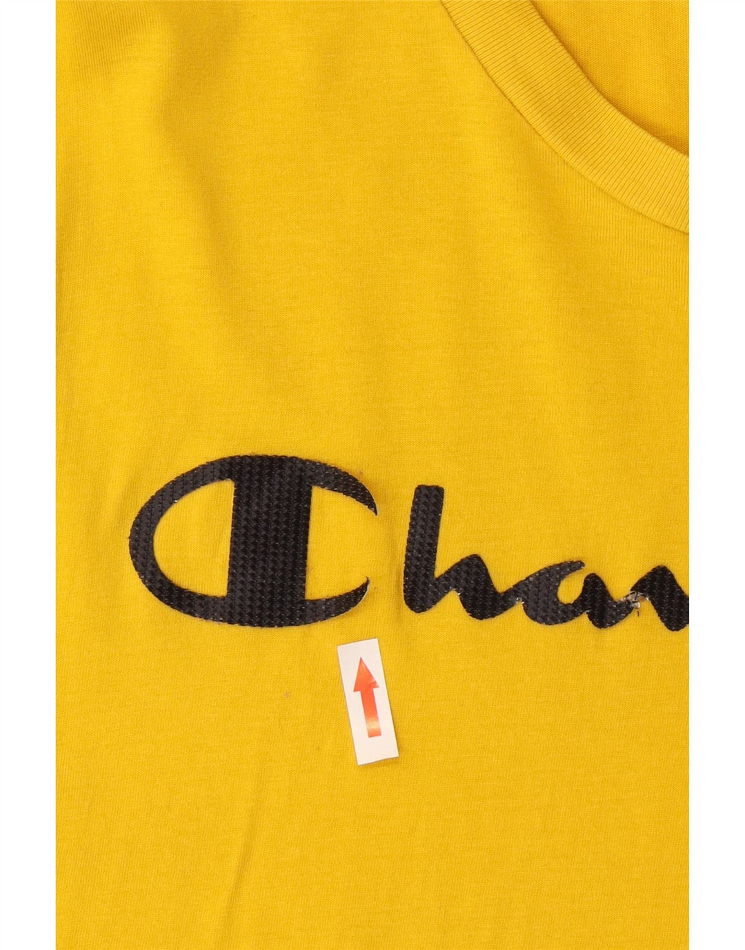 T-shirt grafica da uomo Champion Top giallo medio