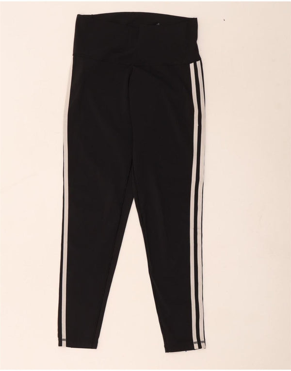 Leggings corti Adidas da donna UK 12/14 medio nero