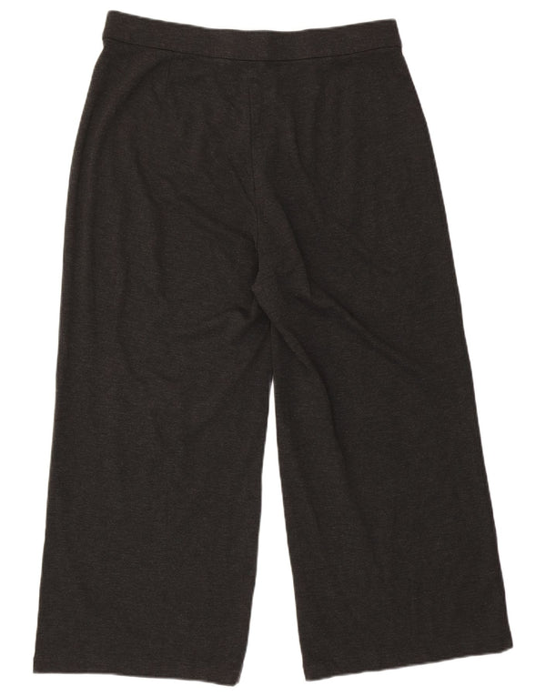 Pantaloni da tuta corti Marks & Spencer da donna UK 18 XL viscosa grigia